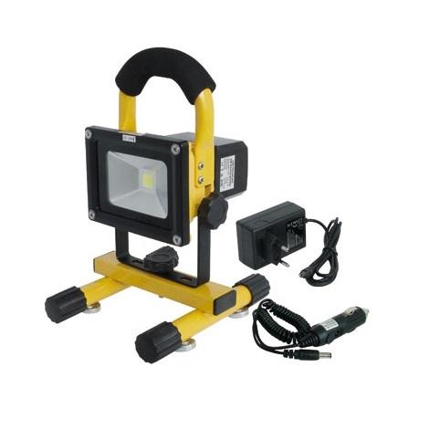 LED reflektor 10W, baterie